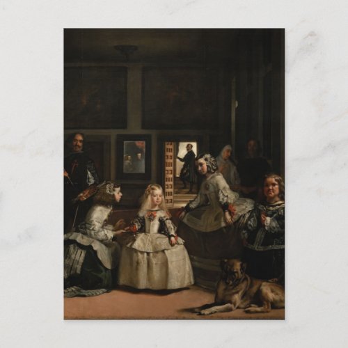 Las Meninas Diego Velzquez Fine Art Postcard