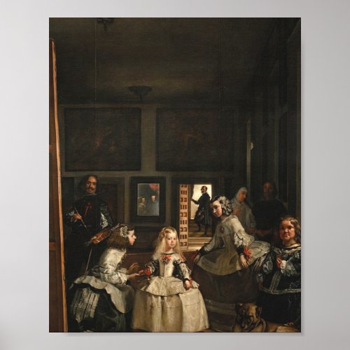 Las Meninas Or The Family Of Philip IV 1656 Poster