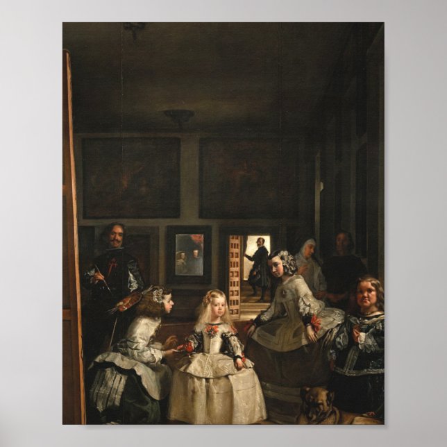 Las Meninas Or The Family Of Philip IV 1656 Poster (Front)
