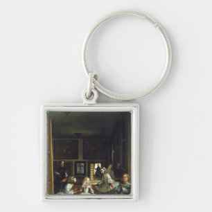 Las Meninas or The Family of Philip IV, c.1656 2 Keychain