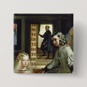 Las Meninas or The Family of Philip IV, c.1656 2 Pinback Button