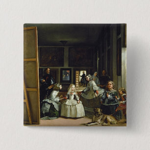 Las Meninas or The Family of Philip IV, c.1656 Button