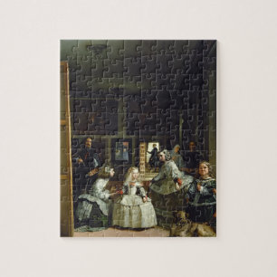 Las Meninas or The Family of Philip IV, c.1656 Jigsaw Puzzle
