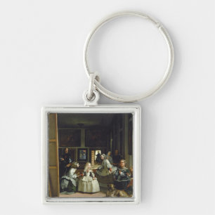 Las Meninas or The Family of Philip IV, c.1656 Keychain