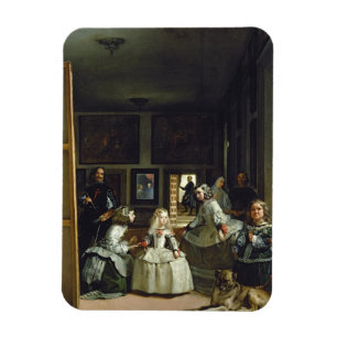 Las Meninas or The Family of Philip IV, c.1656 Magnet