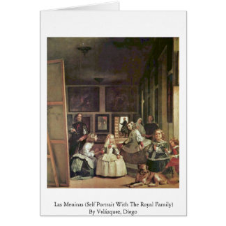 Las Meninas (Self Portrait With The Royal Family) Cards