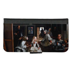 Las Meninas, The Maids of Honour, Diego Velazquez iPhone 8/7 Wallet Case