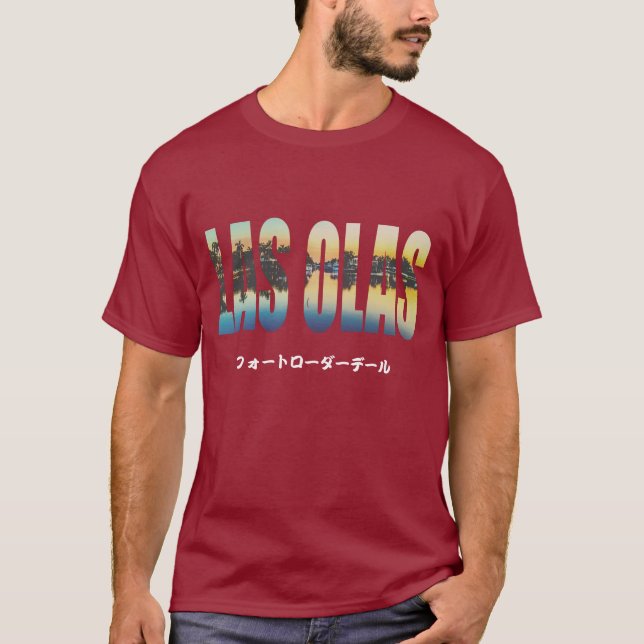 Las Olas, Fort Lauderdale T-Shirt (Front)
