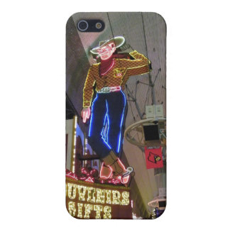 Las Vega Cowboy Neon Sign Case For iPhone SE/5/5s