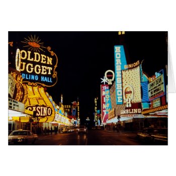 Las Vegas 1960 by timelesscreations at Zazzle