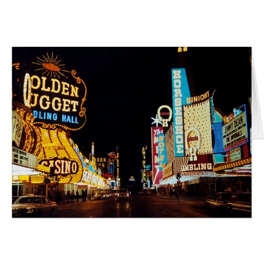Las Vegas 1960 Cards (Front Horizontal)