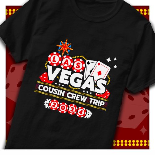 Las Vegas 2024 Vacation Cousin Crew Las Vegas 2024 T_Shirt