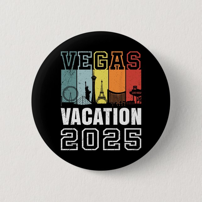 Las Vegas 2025  Button (Front)