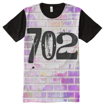 Las Vegas 702 All-Over-Print Shirt