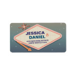 Las Vegas Address Labels Wedding Casino<br><div class="desc">Las Vegas Wedding Stickers Address Labels - Perfect for weddings or other occasions.</div>
