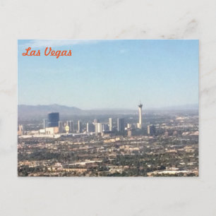 Las Vegas aerial Postcard