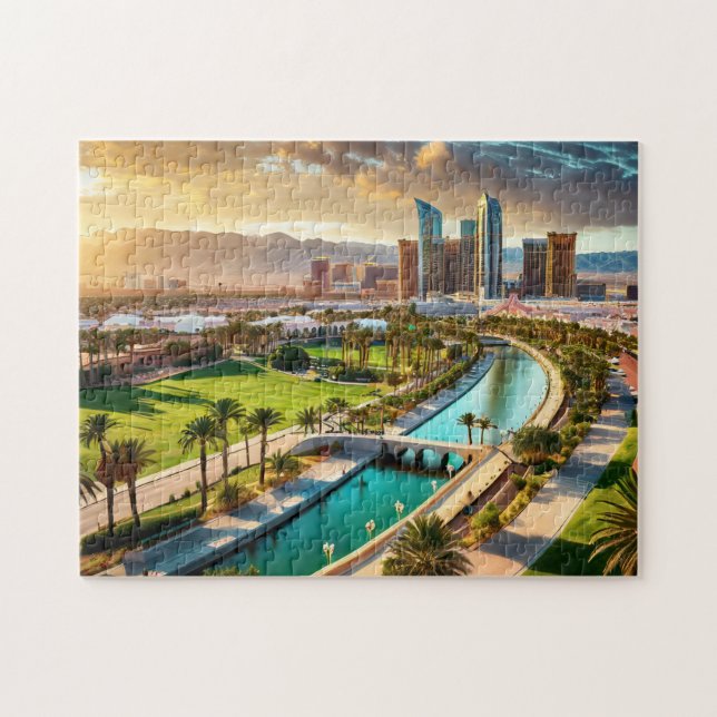 Las Vegas Art Bold and Beautiful Jigsaw Puzzle Int (Horizontal)