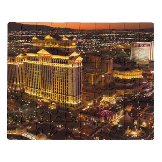 Las Vegas at night Jigsaw Puzzle (Puzzle Horizontal)