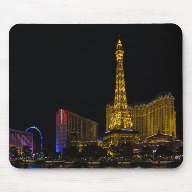 Las Vegas at night Mouse Pad (Front)