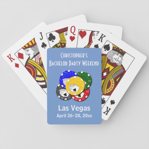Las Vegas Bachelor Party Favor Casino Poker Poker Cards