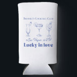 Las Vegas bachelorette can coolers<br><div class="desc">These Vegas themed can coolers feature a modern font and personalized customizable details. This 'Lucky in Love' themed can cooler will be a great addition to your bridesmaid gift bags. Change the colors and bride's name to make it your own. Shop the matching Vegas accessories in our Las Vegas bachelorette...</div>