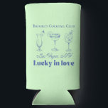 Las Vegas bachelorette can coolers<br><div class="desc">These Vegas themed can coolers feature a modern font and personalized customizable details. This 'Lucky in Love' themed can cooler will be a great addition to your bridesmaid gift bags. Change the colors and bride's name to make it your own. Shop the matching Vegas accessories in our Las Vegas bachelorette...</div>