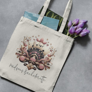 Las Vegas Bachelorette Custom Casino & Photo Tote Bag