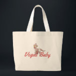 Las Vegas Bachelorette Large Tote Bag<br><div class="desc">Carry all your Las Vegas essentials in style with our Las Vegas Bachelorette Large Tote Bag! This spacious and fashionable tote bag is the perfect companion for your bachelorette party adventures in the Entertainment Capital of the World. Designed with a trendy Las Vegas-inspired graphic, our tote bag showcases the glitz,...</div>