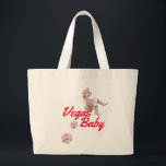 Las Vegas Bachelorette Large Tote Bag<br><div class="desc">Carry all your Las Vegas essentials in style with our Las Vegas Bachelorette Large Tote Bag! This spacious and fashionable tote bag is the perfect companion for your bachelorette party adventures in the Entertainment Capital of the World. Designed with a trendy Las Vegas-inspired graphic, our tote bag showcases the glitz,...</div>