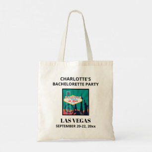 Las Vegas Bachelorette Party Favor Girls Trip Tote Bag
