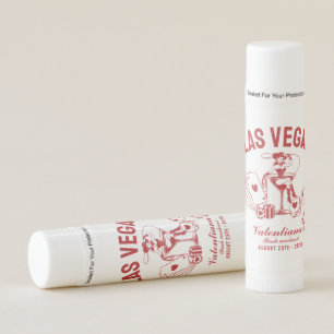 Las Vegas Bachelorette Party Personalized Lip Balm
