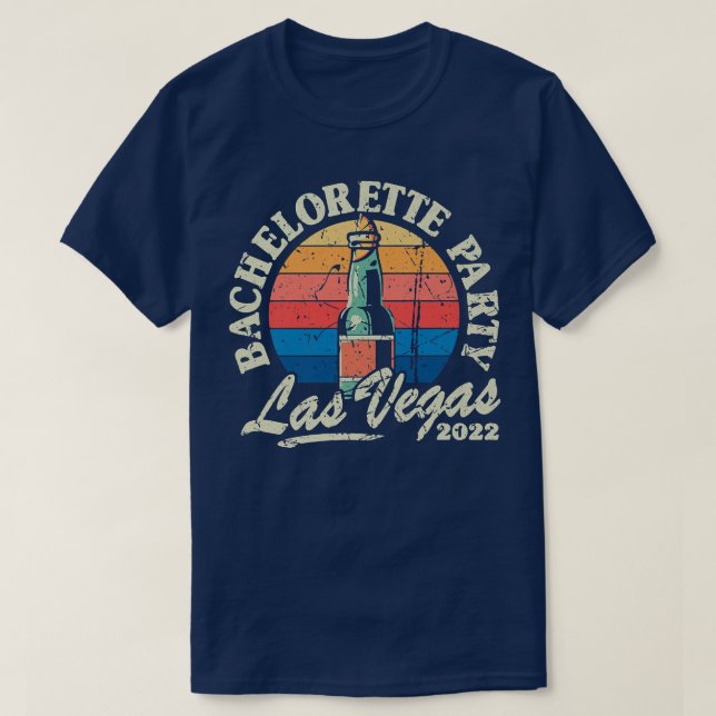 Las Vegas Bachelorette Party VIP 2022 Las Vegas Br T-Shirt (Design Front)