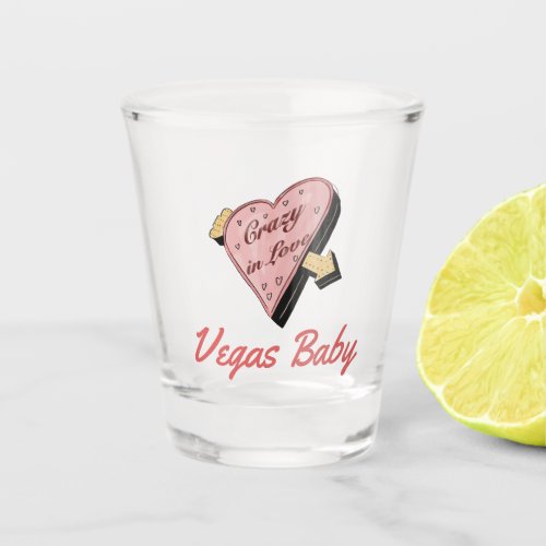 Las Vegas Bachelorette Shot Glass