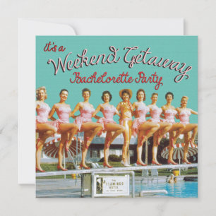 Las Vegas Bachelorette Weekend Getaway Invitations