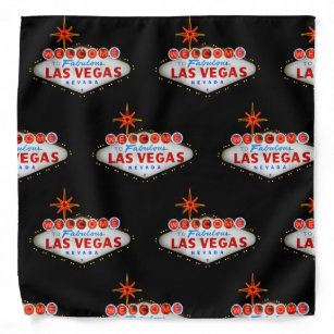 Nevada Las Vegas Rebels Vive La Fete Red Head Tie Bandana