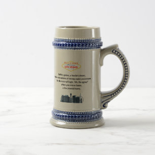 Las Vegas Beer Stein