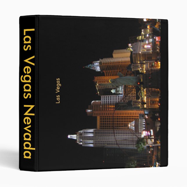 Las Vegas Binder (Front/Spine)