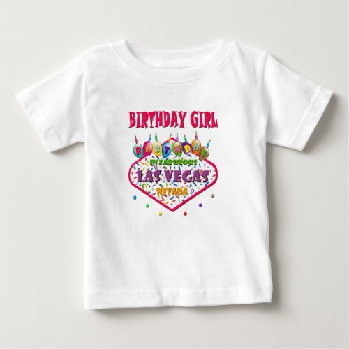 Las Vegas Birthday Girl T_Shirt