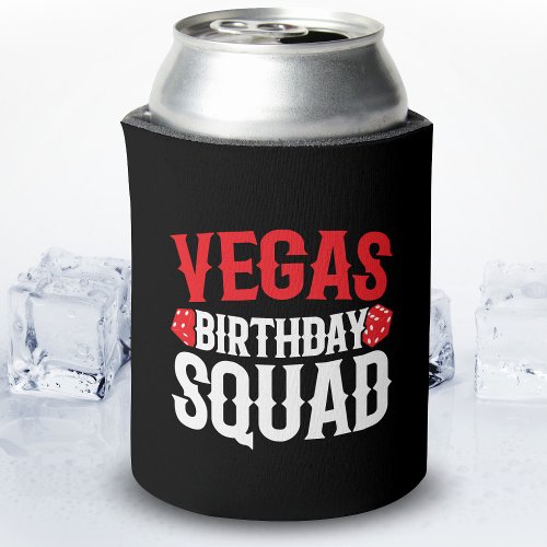 Las Vegas Birthday Party _ Matching Vegas Squad Can Cooler