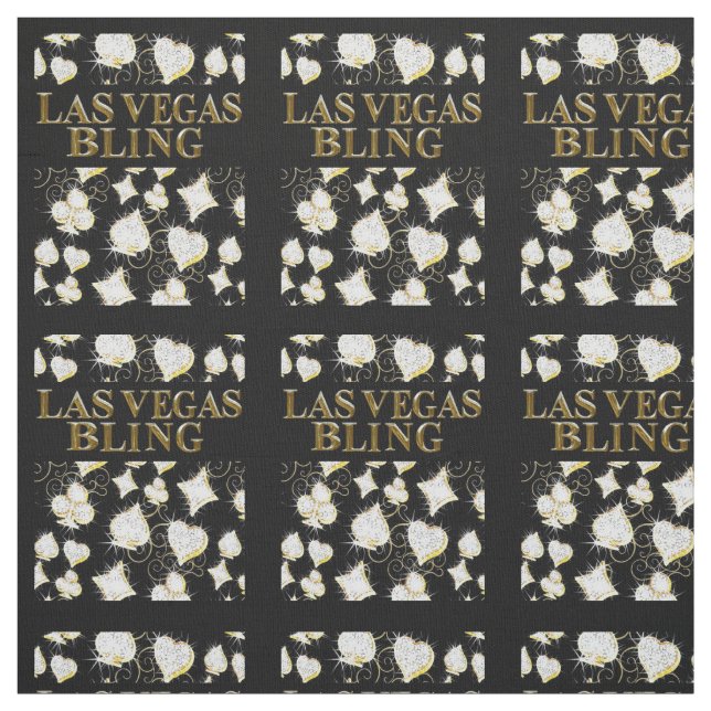 LAS VEGAS BLING FABRIC (Swatch)