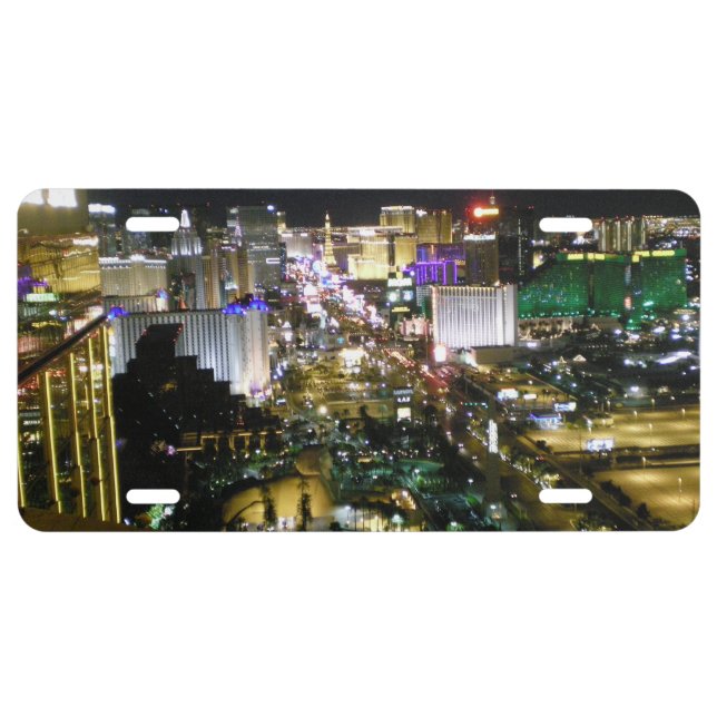 Las Vegas Boulevard Strip License Plate (Front)
