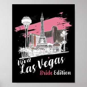 Las Vegas Bride Edition Las Vegas Celebration Poster