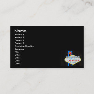 Las Vegas Business Business Card