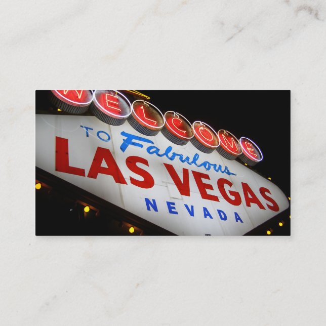 Las Vegas Business Cards | Zazzle
