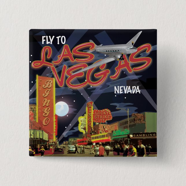 Las Vegas Button (Front)