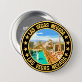 Spilla Roulette Gigante 2 1/4” – Bottone Pinback Casinò Las Vegas – Fatta A Mano USA