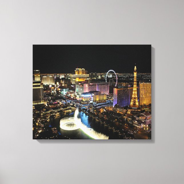 Las Vegas Canvas Print (Front)