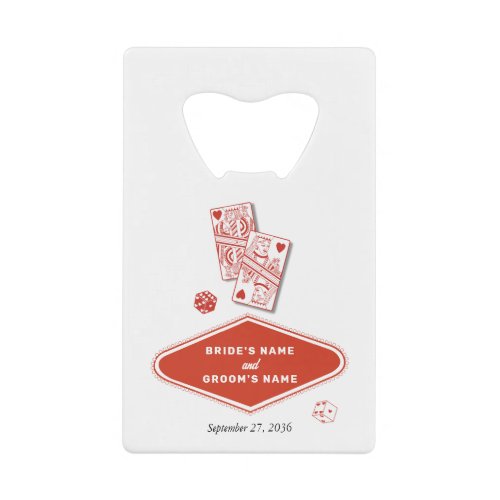 Las Vegas Casino Destination Wedding Red White