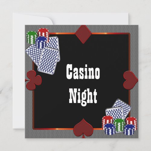 Las Vegas Casino Prom Invitations