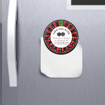 Las Vegas Casino Roulette Wheel Save The Date Magnet at Zazzle